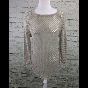 eight eight eight Crochet Long Sleeves Sweater